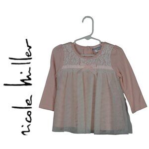 Nicole Miller Girls Pink Dress Size 24 Months